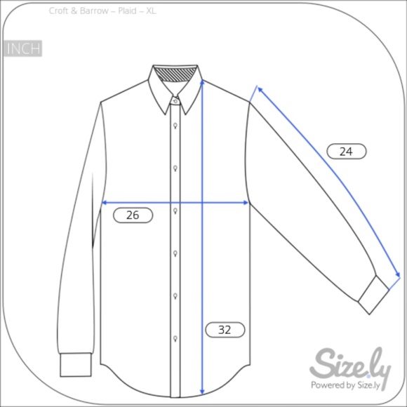 Croft & Barrow Men's Red Long Sleeve Casual Shirt - Picture 3 of 8